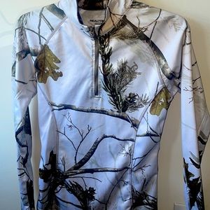1/4 zip camo